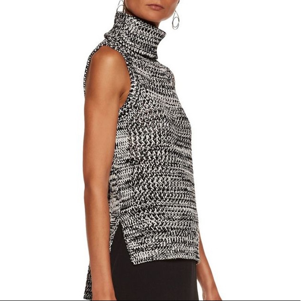 10 Crosby Derek Lam Knit Shortsleeve Turtleneck